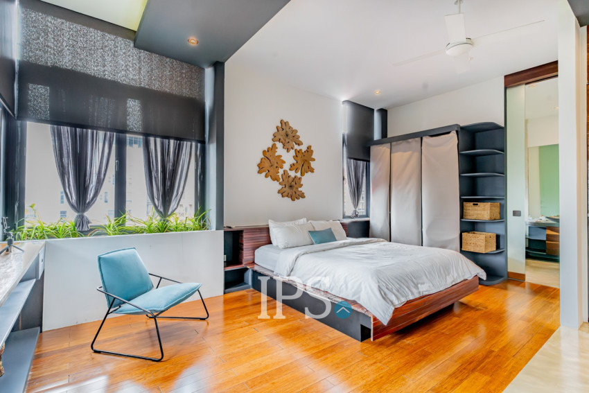 3 Bedroom Serviced Apartment For Rent - Tonle Bassac, Phnom Penh