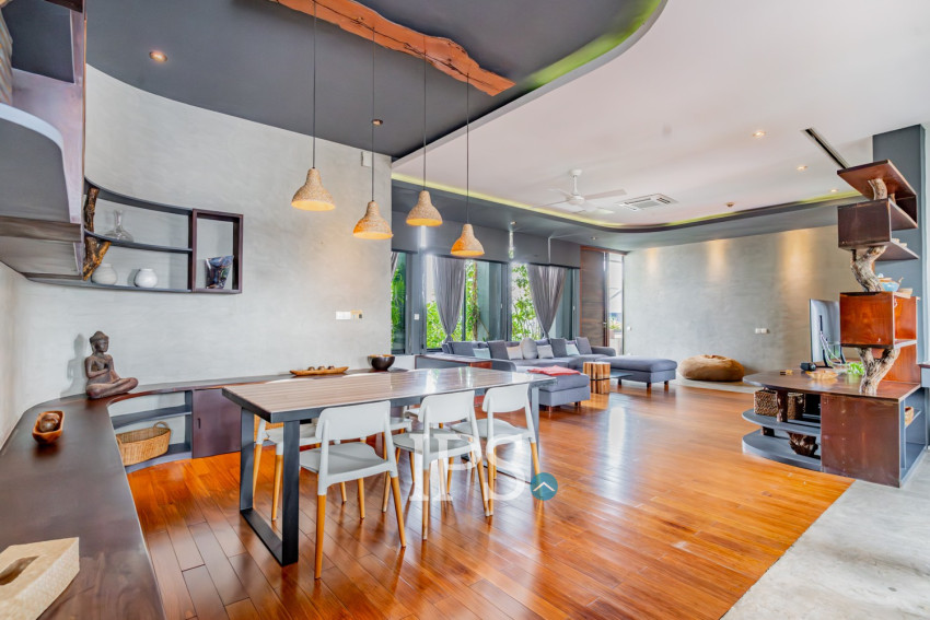 3 Bedroom Serviced Apartment For Rent - Tonle Bassac, Phnom Penh