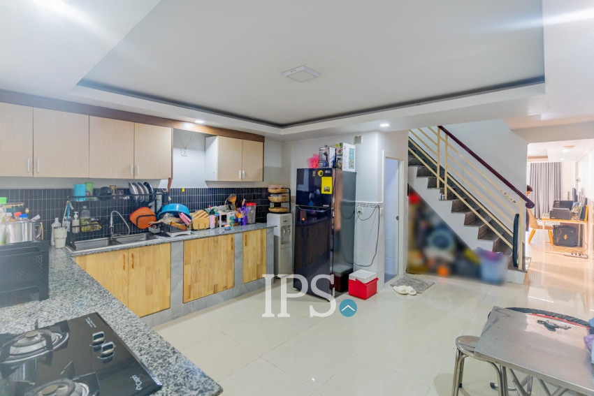 4 Bedroom Link House For Sale - Borey JC,  Krang Thnong, Sen Sok, Phnom Penh