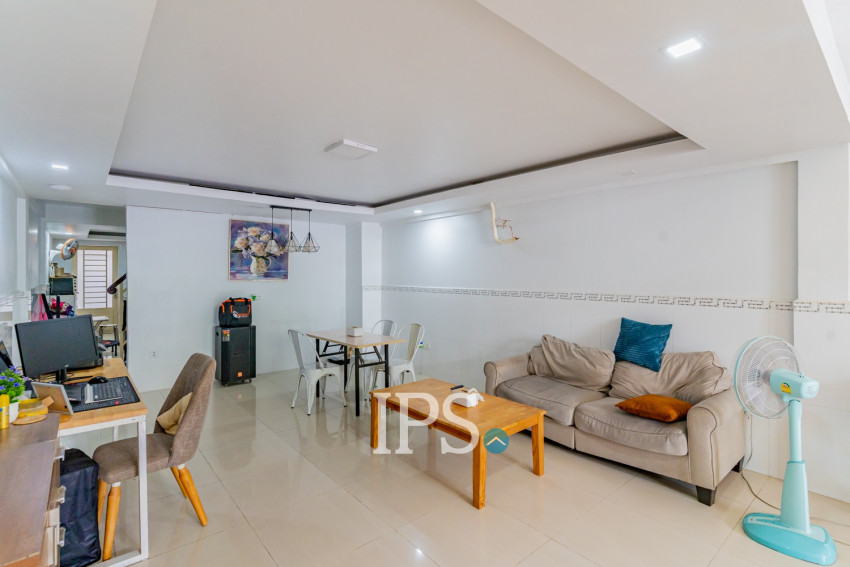 4 Bedroom Link House For Sale - Borey JC,  Krang Thnong, Sen Sok, Phnom Penh