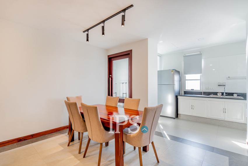 3 Bedroom Serviced Apartment For Rent - Tonle Bassac, Phnom Penh