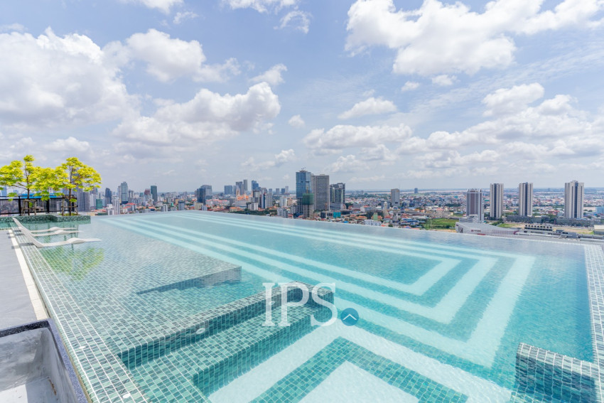 1 Bedroom Condo For Rent - L Tower, Beoung Tumpun1,  Phnom Penh
