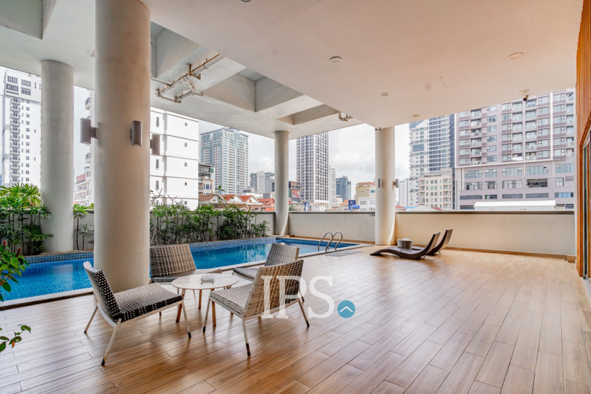 2 Bedroom Serviced Apartment For Rent - BKK3, Phnom Penh