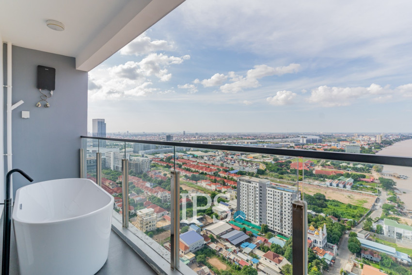3 Bedroom Penthouse For Rent - Morgan Enmaison, Chroy Changvar, Phnom Penh
