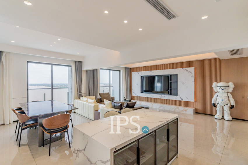 3 Bedroom Penthouse For Rent - Morgan Enmaison, Chroy Changvar, Phnom Penh