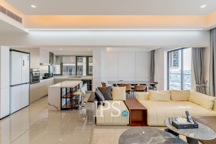 3 Bedroom Penthouse For Rent - Morgan Enmaison, Chroy Changvar, Phnom Penh