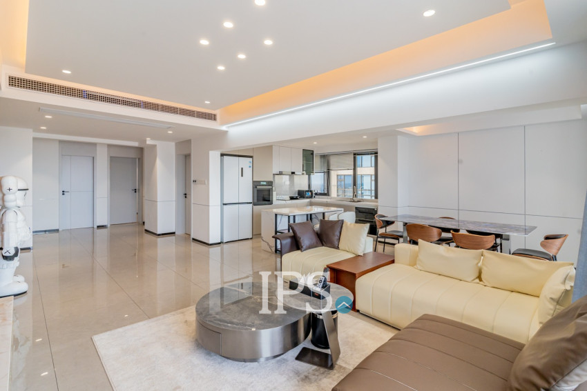 3 Bedroom Penthouse For Rent - Morgan Enmaison, Chroy Changvar, Phnom Penh