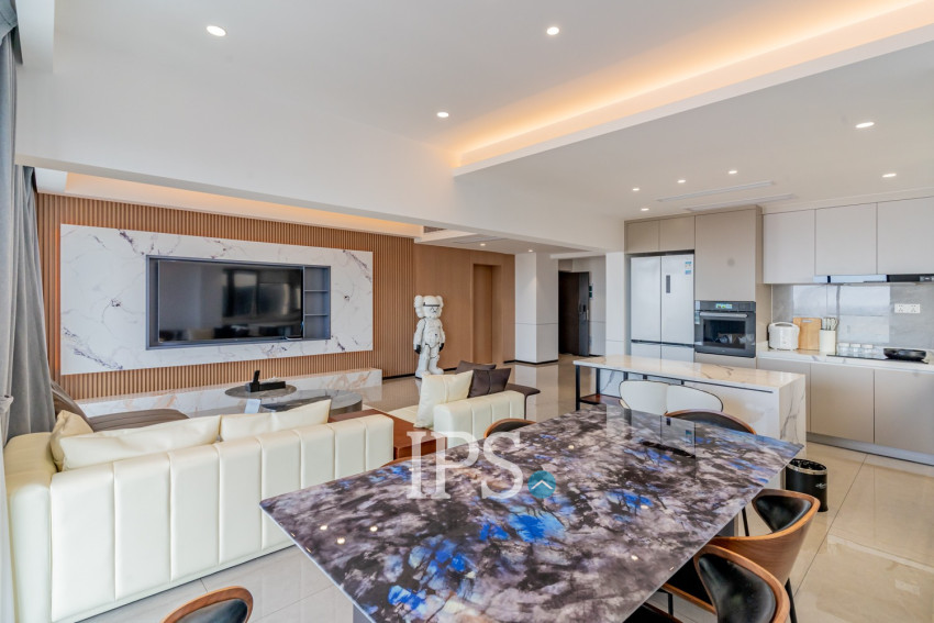 3 Bedroom Penthouse For Rent - Morgan Enmaison, Chroy Changvar, Phnom Penh