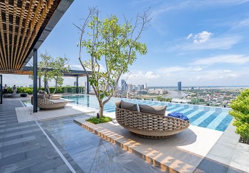 27th Floor 1 Bedroom Condo For Sale - Skylar, Tonle Bassac, Phnom Penh thumbnail