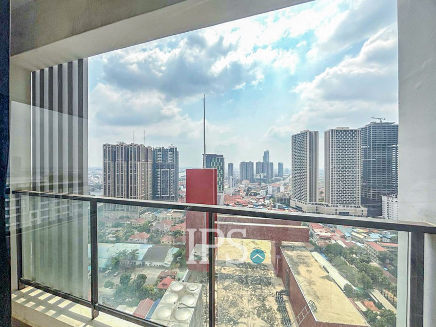 27th Floor 1 Bedroom Condo For Sale - Skylar, Tonle Bassac, Phnom Penh