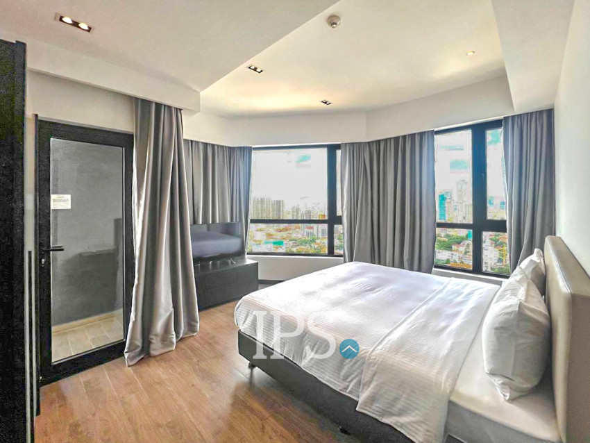 27th Floor 1 Bedroom Condo For Sale - Skylar, Tonle Bassac, Phnom Penh