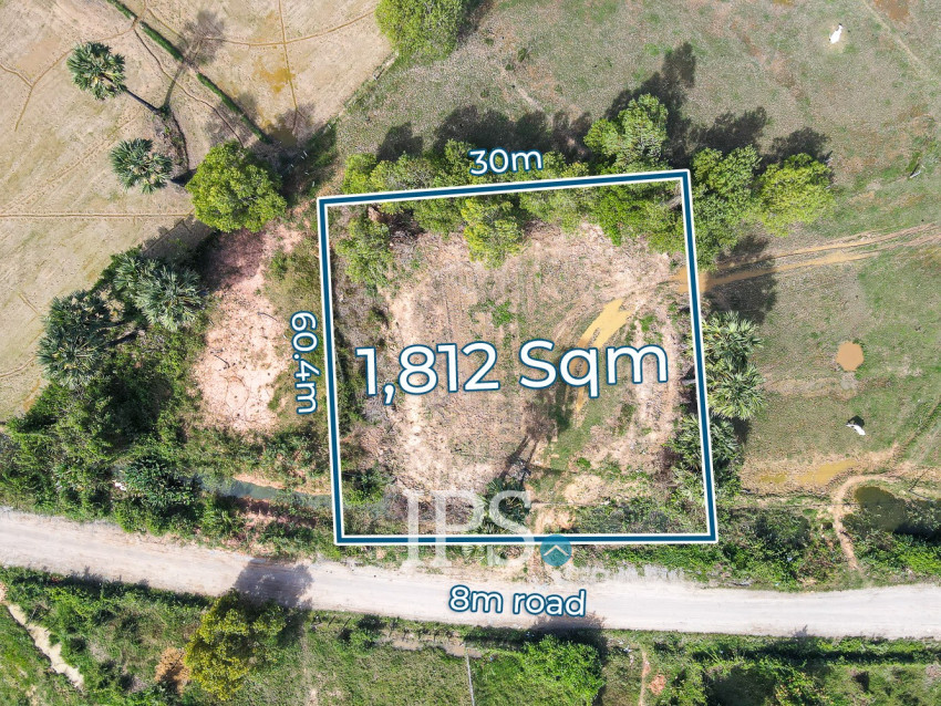 1,812 Sqm Land For Sale - Sangkat Siem Reap, Siem Reap