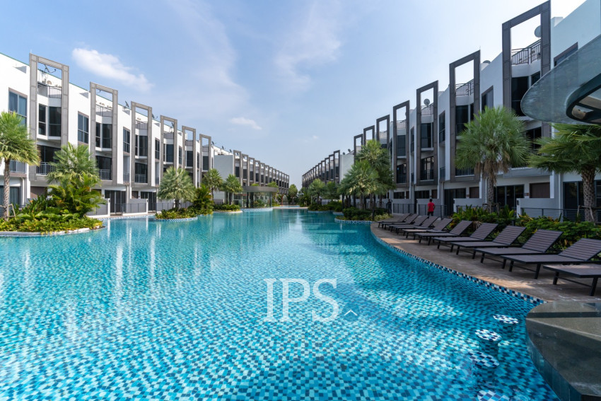 5 Bedroom Linked House For Rent - The Palm, Nirouth, Phnom Penh