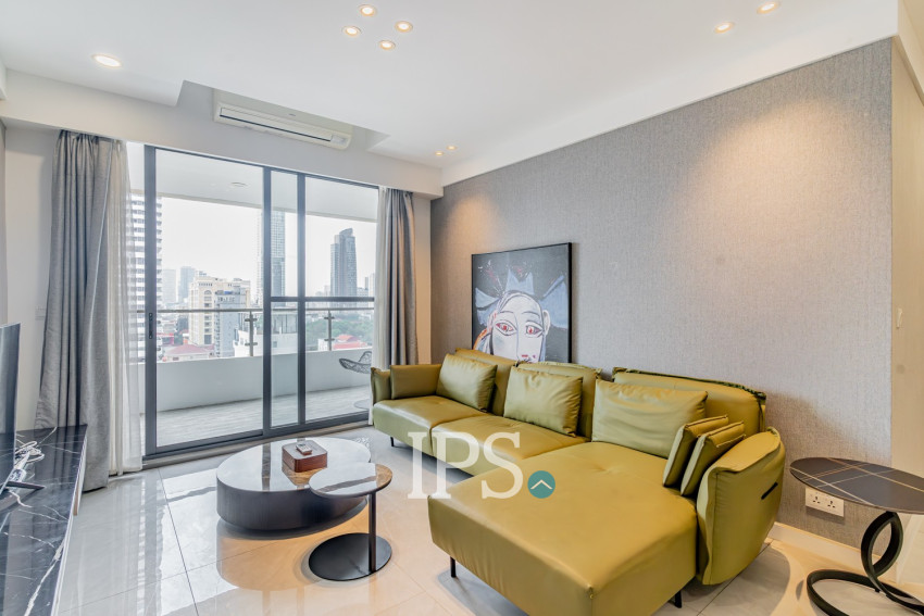 2 Bedroom Serviced Apartment For Rent - BKK1, Phnom Penh