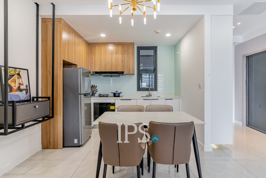 2 Bedroom Serviced Apartment For Rent - BKK1, Phnom Penh