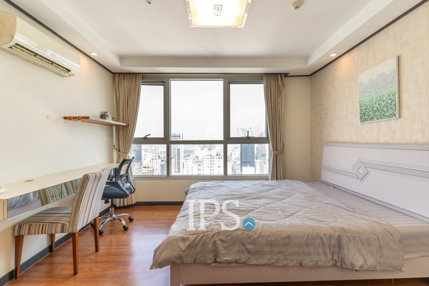 27th Floor 3 Bedroom Condo For Sale - Decastle Royal, BKK1, Phnom Penh
