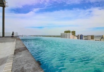 23th Floor Duplex 4 Bedroom Condo For Sale - The Penthouse Residence, Tonle Bassac, Phnom Penh thumbnail