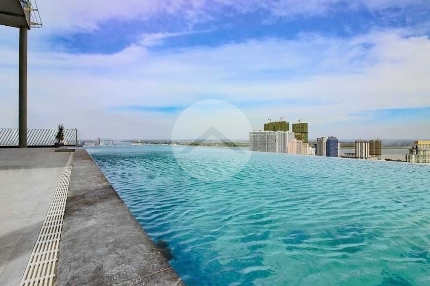 23th Floor Duplex 4 Bedroom Condo For Sale - The Penthouse Residence, Tonle Bassac, Phnom Penh