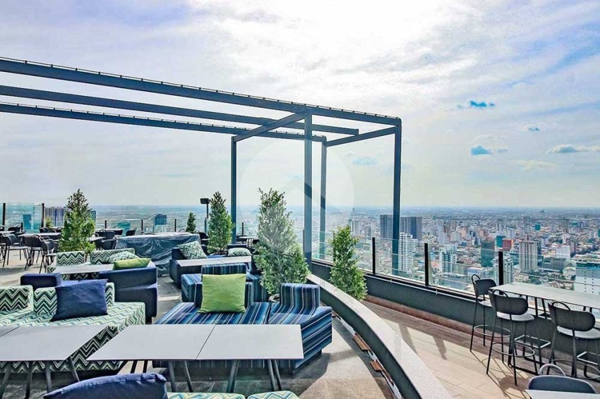 23th Floor Duplex 4 Bedroom Condo For Sale - The Penthouse Residence, Tonle Bassac, Phnom Penh