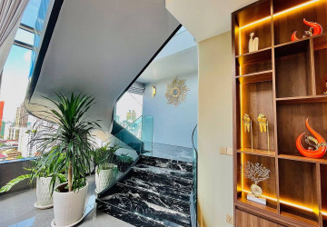 23th Floor Duplex 4 Bedroom Condo For Sale - The Penthouse Residence, Tonle Bassac, Phnom Penh thumbnail