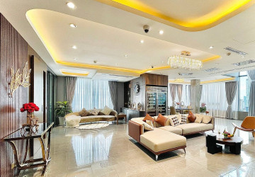 23th Floor Duplex 4 Bedroom Condo For Sale - The Penthouse Residence, Tonle Bassac, Phnom Penh thumbnail