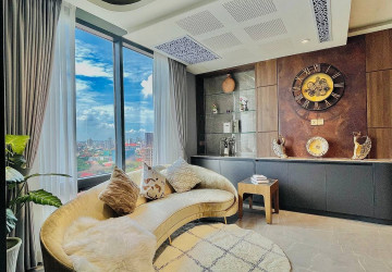 23th Floor Duplex 4 Bedroom Condo For Sale - The Penthouse Residence, Tonle Bassac, Phnom Penh thumbnail