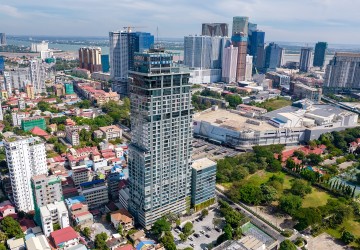 25th Floor Duplex 3 Bedroom Condo For Sale - The Penthouse Residence, Tonle Bassac, Phnom Penh thumbnail