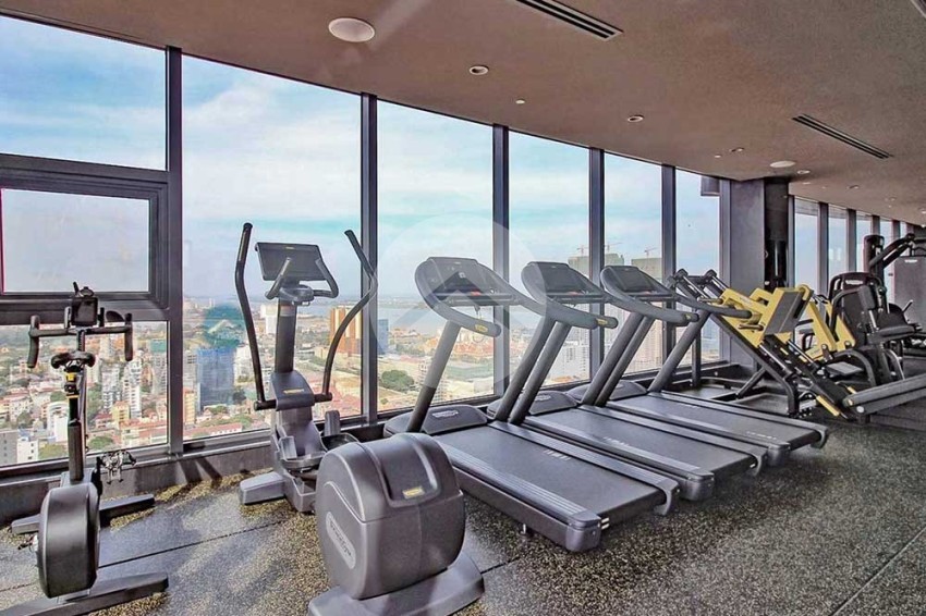 25th Floor Duplex 3 Bedroom Condo For Sale - The Penthouse Residence, Tonle Bassac, Phnom Penh