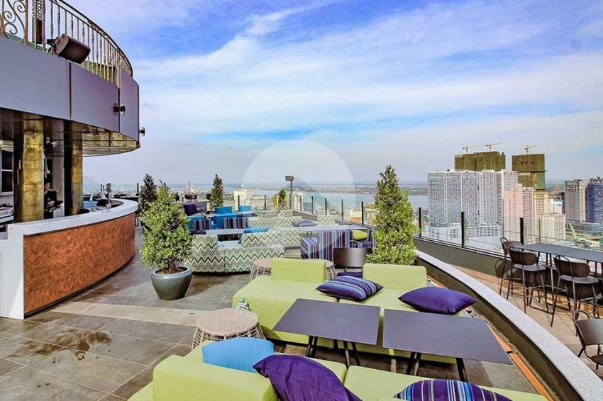 25th Floor Duplex 3 Bedroom Condo For Sale - The Penthouse Residence, Tonle Bassac, Phnom Penh