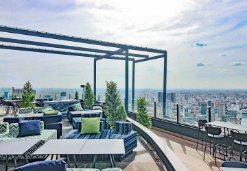 25th Floor Duplex 3 Bedroom Condo For Sale - The Penthouse Residence, Tonle Bassac, Phnom Penh thumbnail