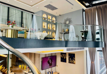 25th Floor Duplex 3 Bedroom Condo For Sale - The Penthouse Residence, Tonle Bassac, Phnom Penh thumbnail