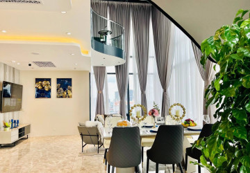 25th Floor Duplex 3 Bedroom Condo For Sale - The Penthouse Residence, Tonle Bassac, Phnom Penh thumbnail