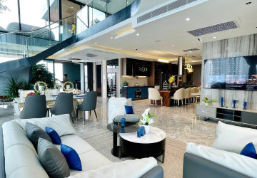 25th Floor Duplex 3 Bedroom Condo For Sale - The Penthouse Residence, Tonle Bassac, Phnom Penh thumbnail