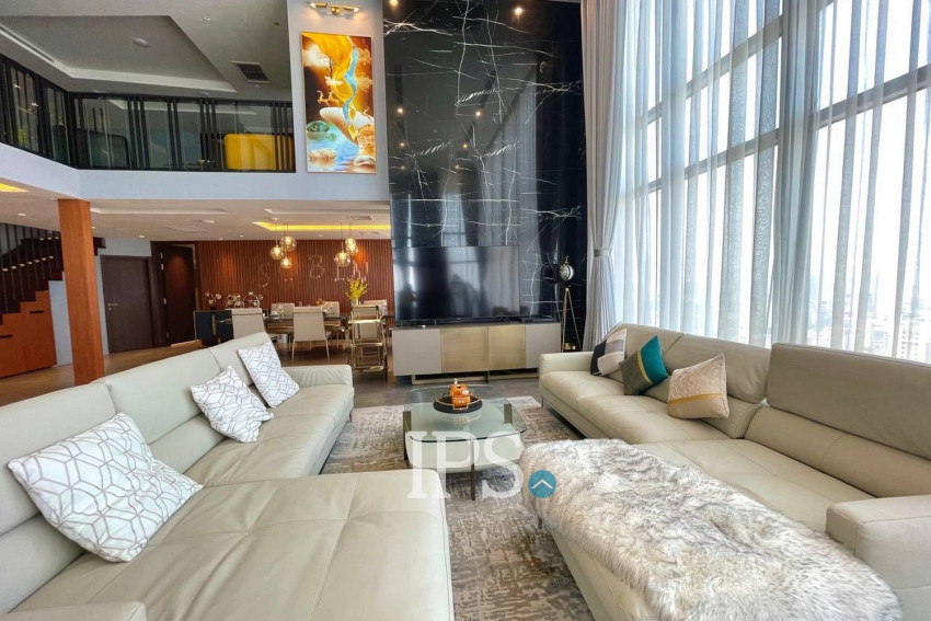 36th Floor Penthouse 4 Bedroom Condo For Sale - The Penthouse, Tonle Bassac, Phnom Penh