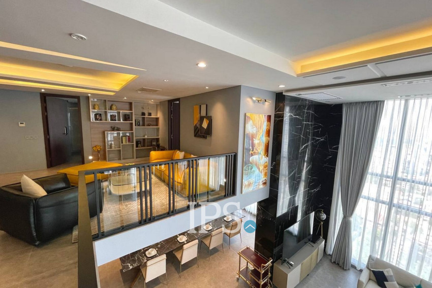 36th Floor Penthouse 4 Bedroom Condo For Sale - The Penthouse, Tonle Bassac, Phnom Penh