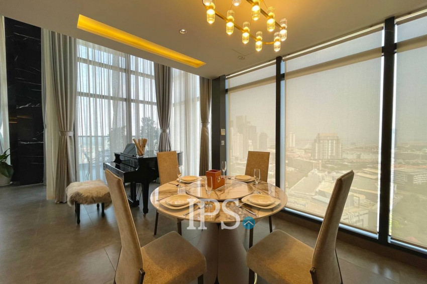 36th Floor Penthouse 4 Bedroom Condo For Sale - The Penthouse, Tonle Bassac, Phnom Penh