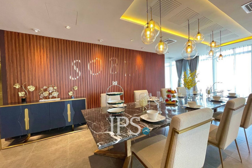 36th Floor Penthouse 4 Bedroom Condo For Sale - The Penthouse, Tonle Bassac, Phnom Penh