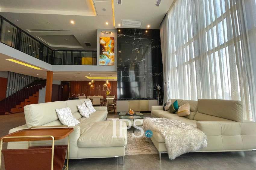 36th Floor Penthouse 4 Bedroom Condo For Sale - The Penthouse, Tonle Bassac, Phnom Penh