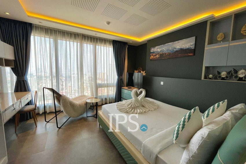 36th Floor Penthouse 4 Bedroom Condo For Sale - The Penthouse, Tonle Bassac, Phnom Penh