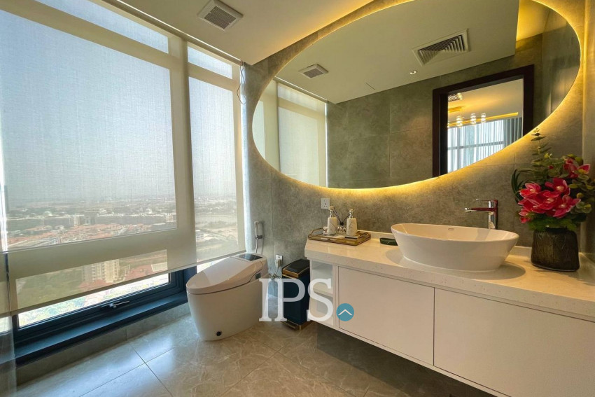 36th Floor Penthouse 4 Bedroom Condo For Sale - The Penthouse, Tonle Bassac, Phnom Penh