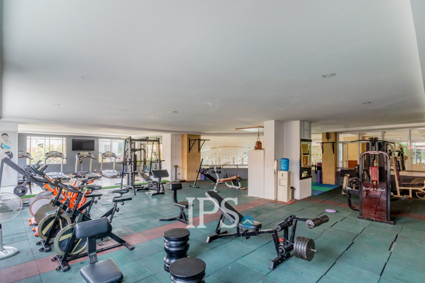 6th Floor 2 Bedroom Condo For Sale - Mekong View Tower 1, Chroy Changvar, Phnom Penh