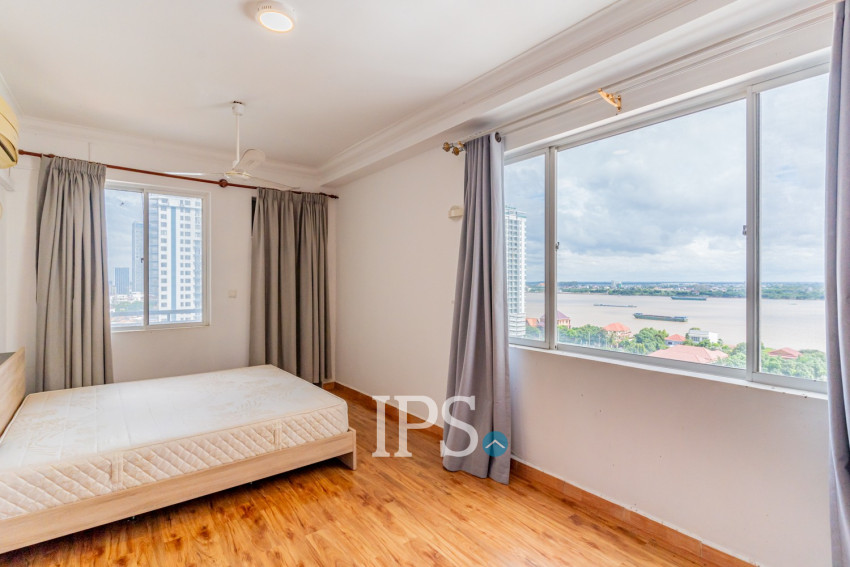 6th Floor 2 Bedroom Condo For Sale - Mekong View Tower 1, Chroy Changvar, Phnom Penh