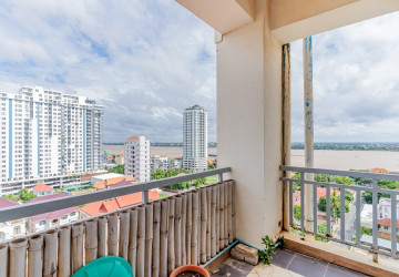 6th Floor 2 Bedroom Condo For Sale - Mekong View Tower 1, Chroy Changvar, Phnom Penh thumbnail