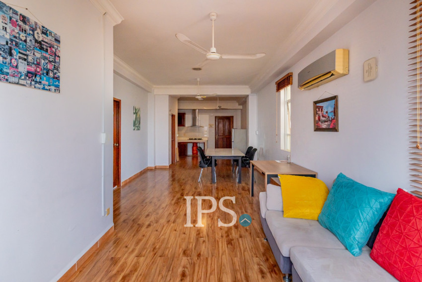 6th Floor 2 Bedroom Condo For Sale - Mekong View Tower 1, Chroy Changvar, Phnom Penh