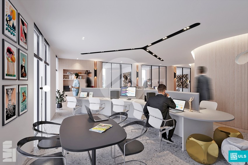 ODOM Tower Premium Office Spaces for Lease  Norodom Blvd, Tonle Bassac, Phnom Penh