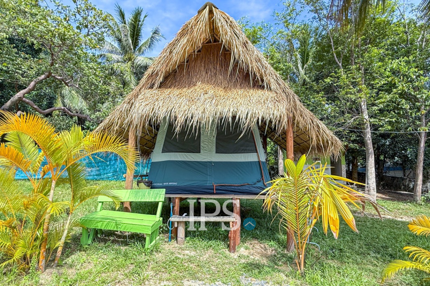 Beachfront Resort with Restaurant For Rent - Coconut Beach, Koh Rong Island