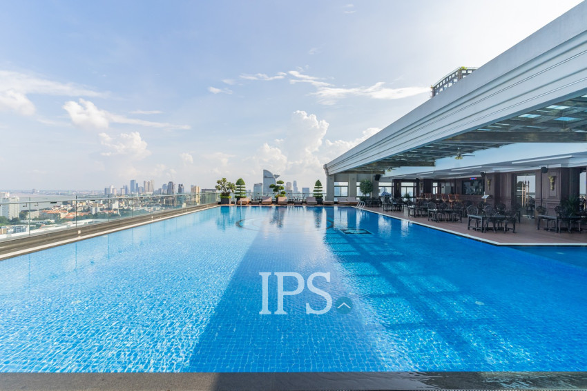 1 Bedroom Serviced Apartment For Rent - Srah Chork, Phnom Penh