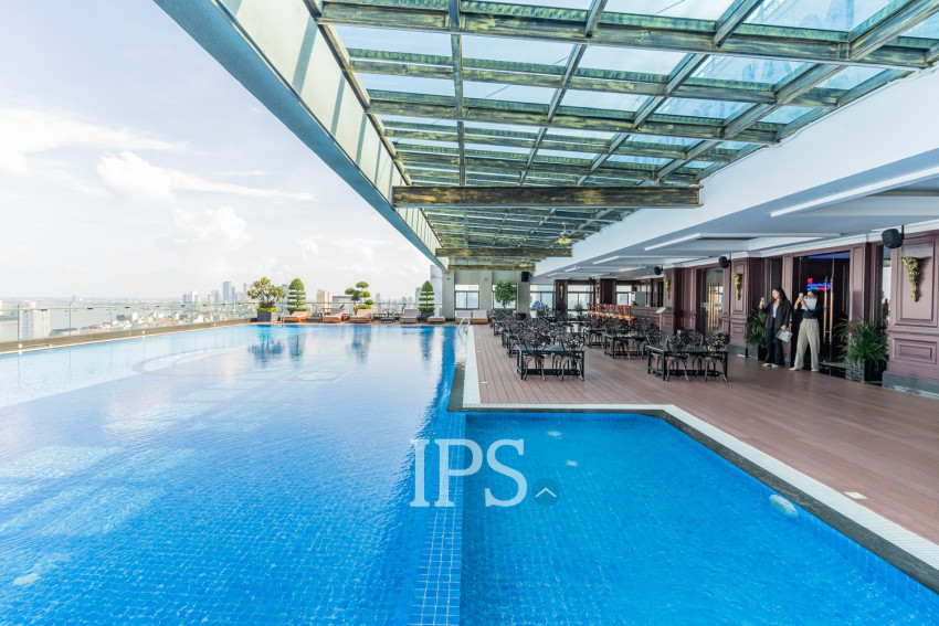 2 Bedroom Serviced Apartment For Rent - Srah Chork, Phnom Penh