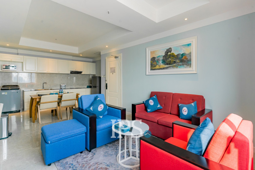 2 Bedroom Serviced Apartment For Rent - Srah Chork, Phnom Penh