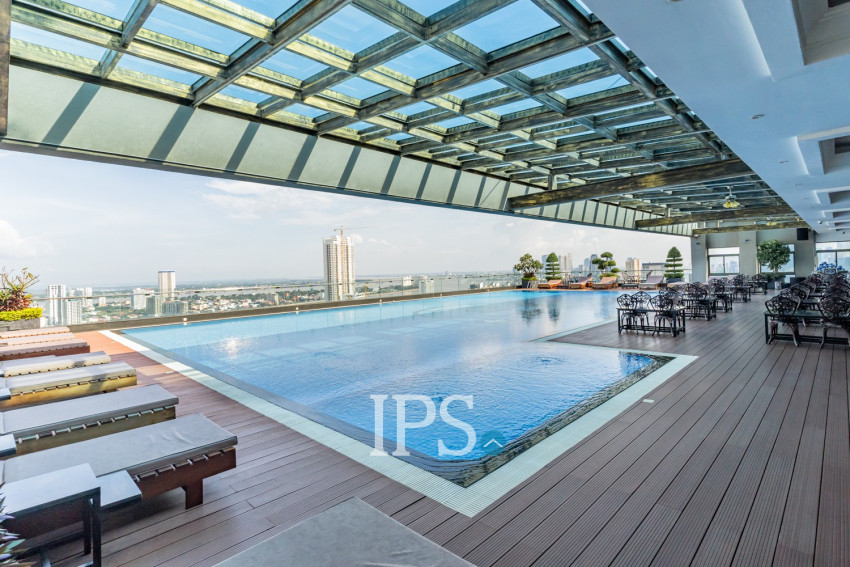 2 Bedroom Serviced Apartment For Rent - Srah Chork, Phnom Penh